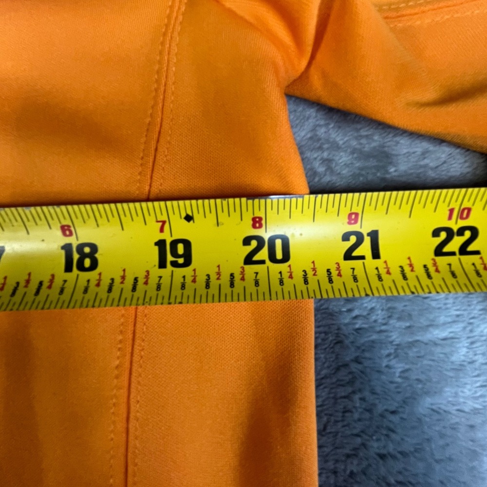 Nike Golf Polo Shirt Mens Size M Orange Tour Performance Dri-FIT 509167-873 - Picture 4 of 6
